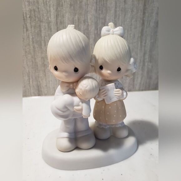 Vintage Other - Vintage Enesco Precious Moments Porcelain Figurine "Rejoicing With You" - 1980